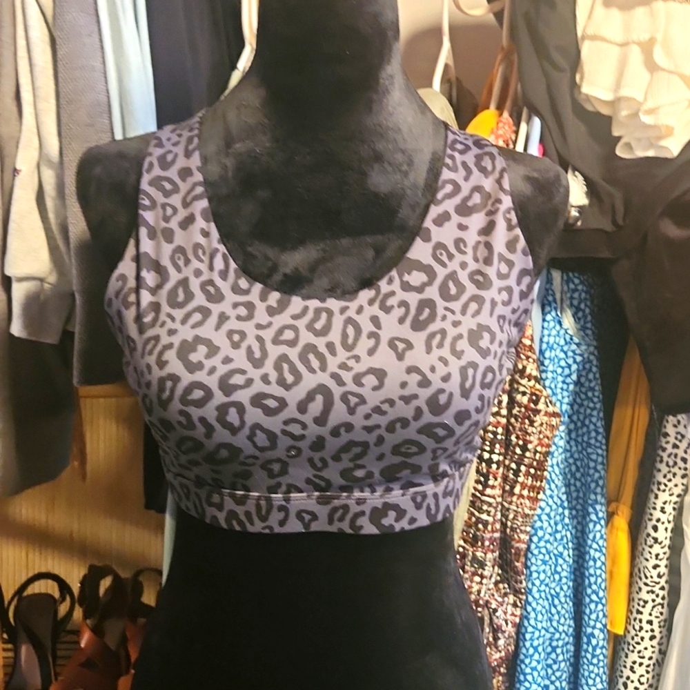 Cheetah sports bra